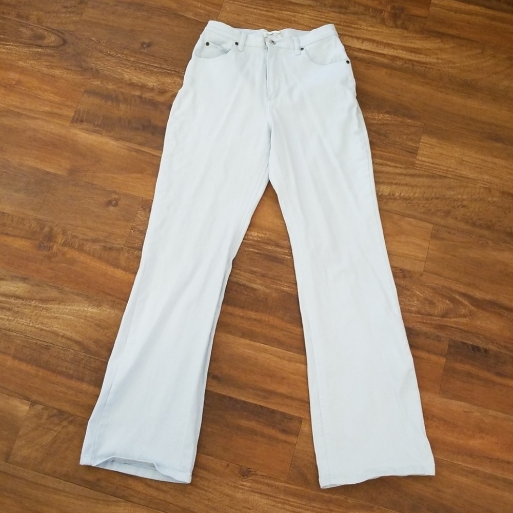 Coldwater Creek light blue denim pants- 8